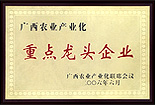 廣西農(nóng)業(yè)產(chǎn)業(yè)化重點龍頭企業(yè)